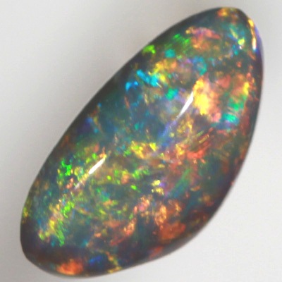 SOLID SEMI BLACK OPAL Bright and sparkling fire